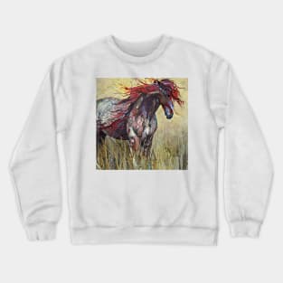 fiery steed Crewneck Sweatshirt